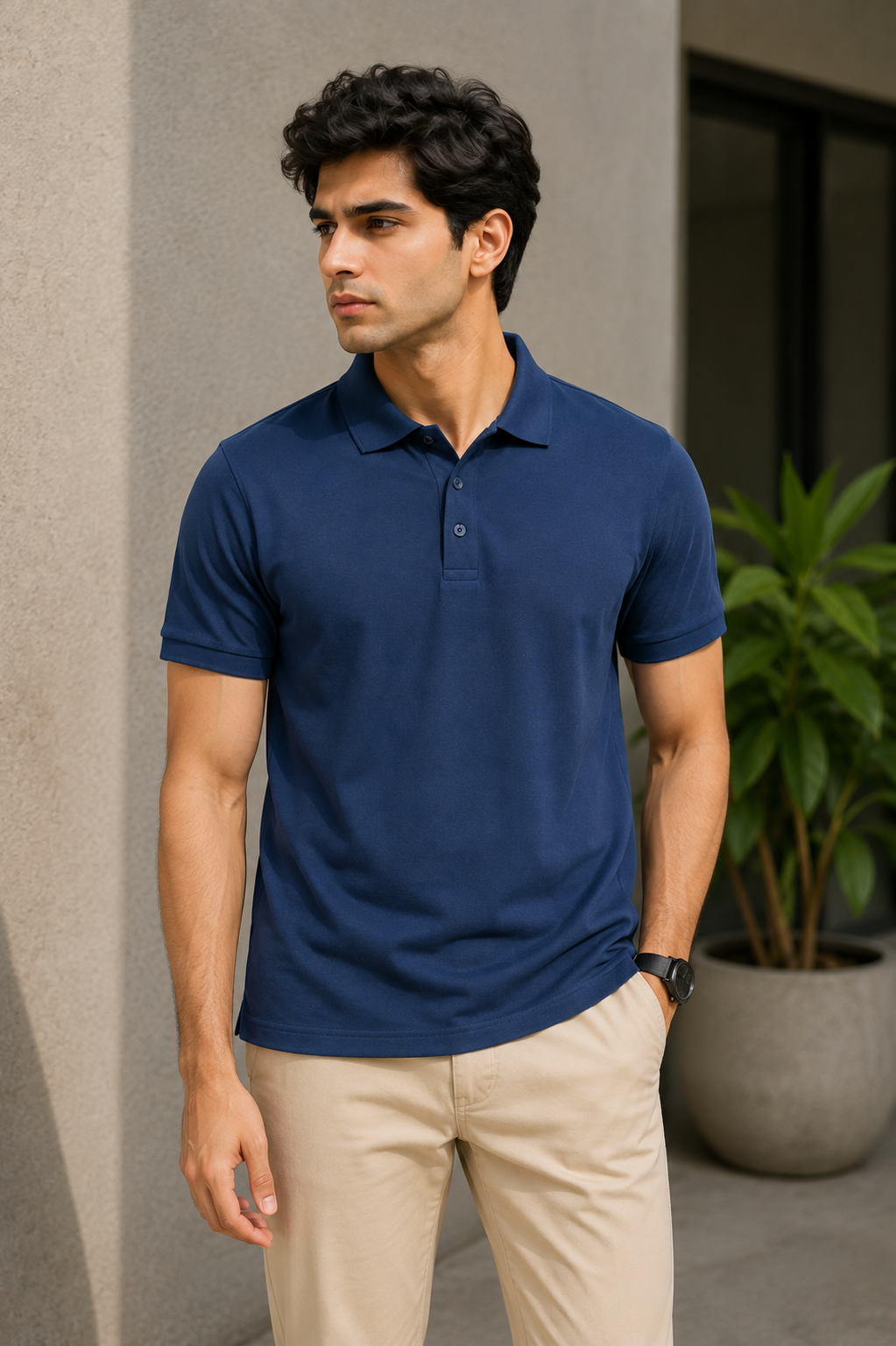 Slate Warp Tee